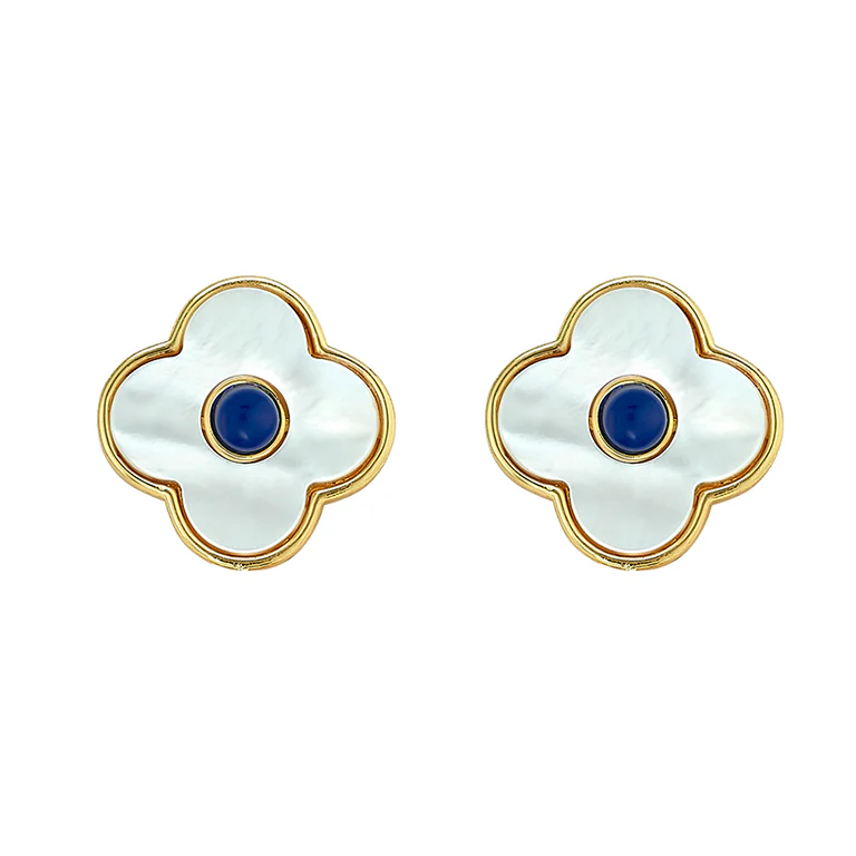 Angelina Stud Lapis