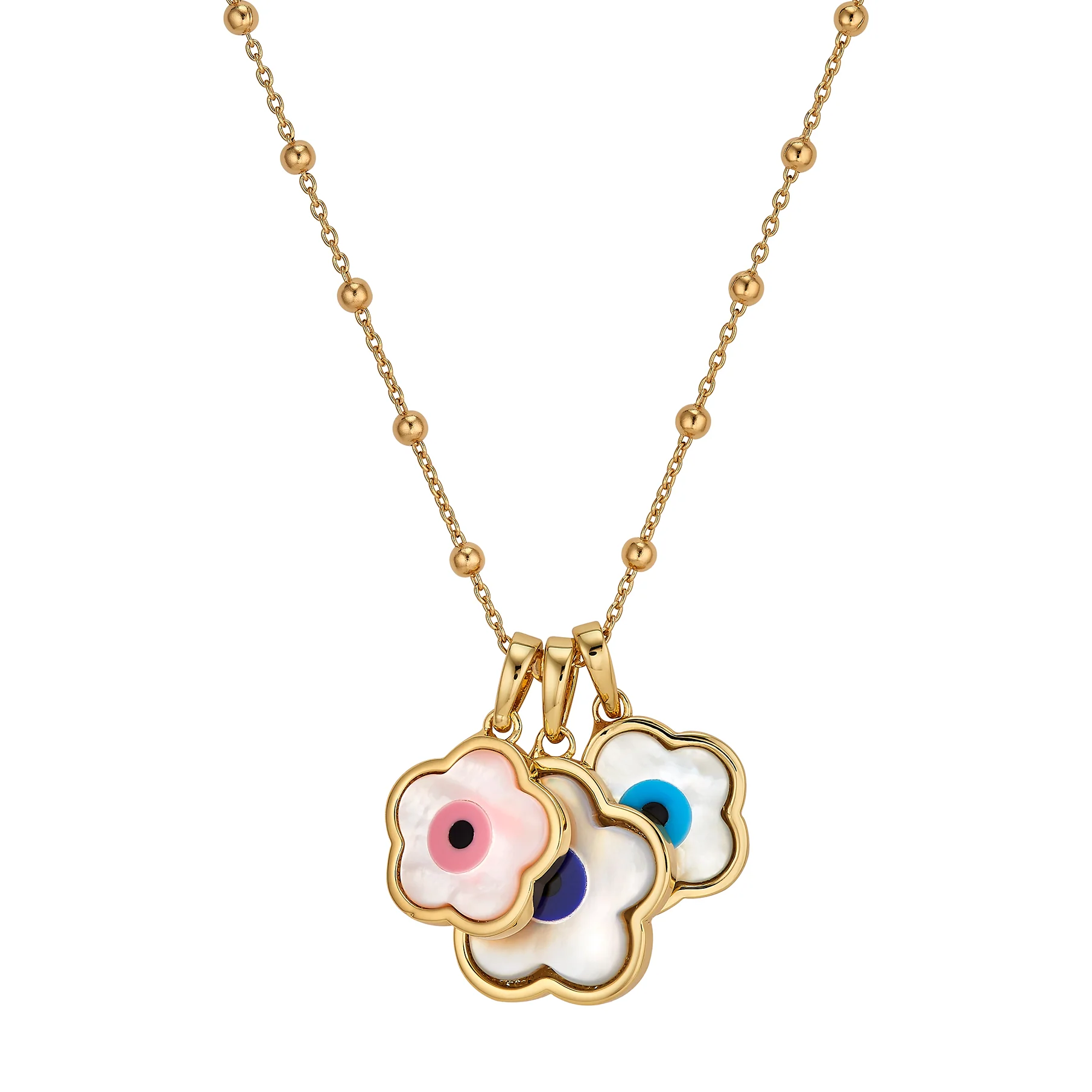 Blue Flower Evil Eye Charm - Image 5
