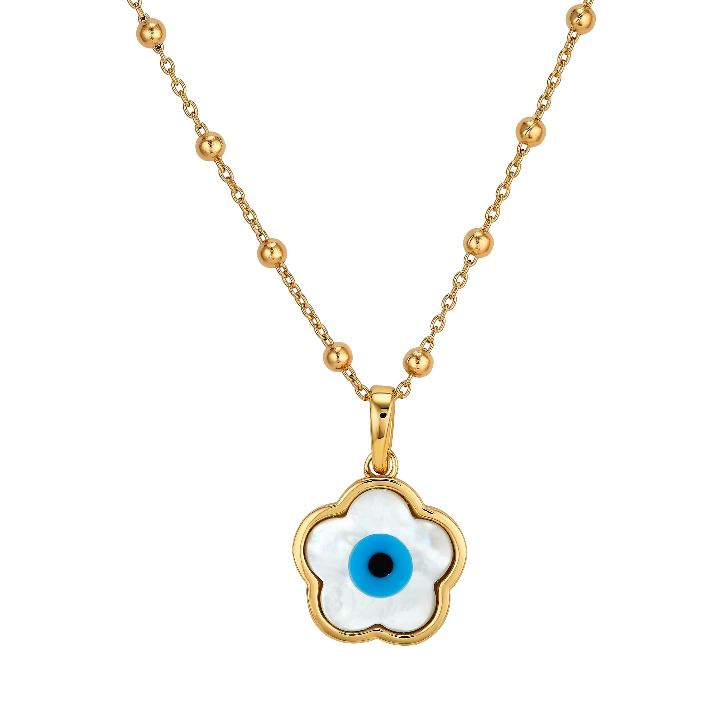 Blue Flower Evil Eye Charm - Image 6