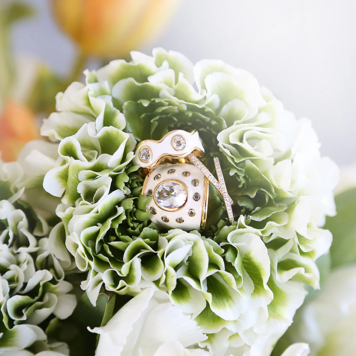 Diamond Band Ring - Image 4