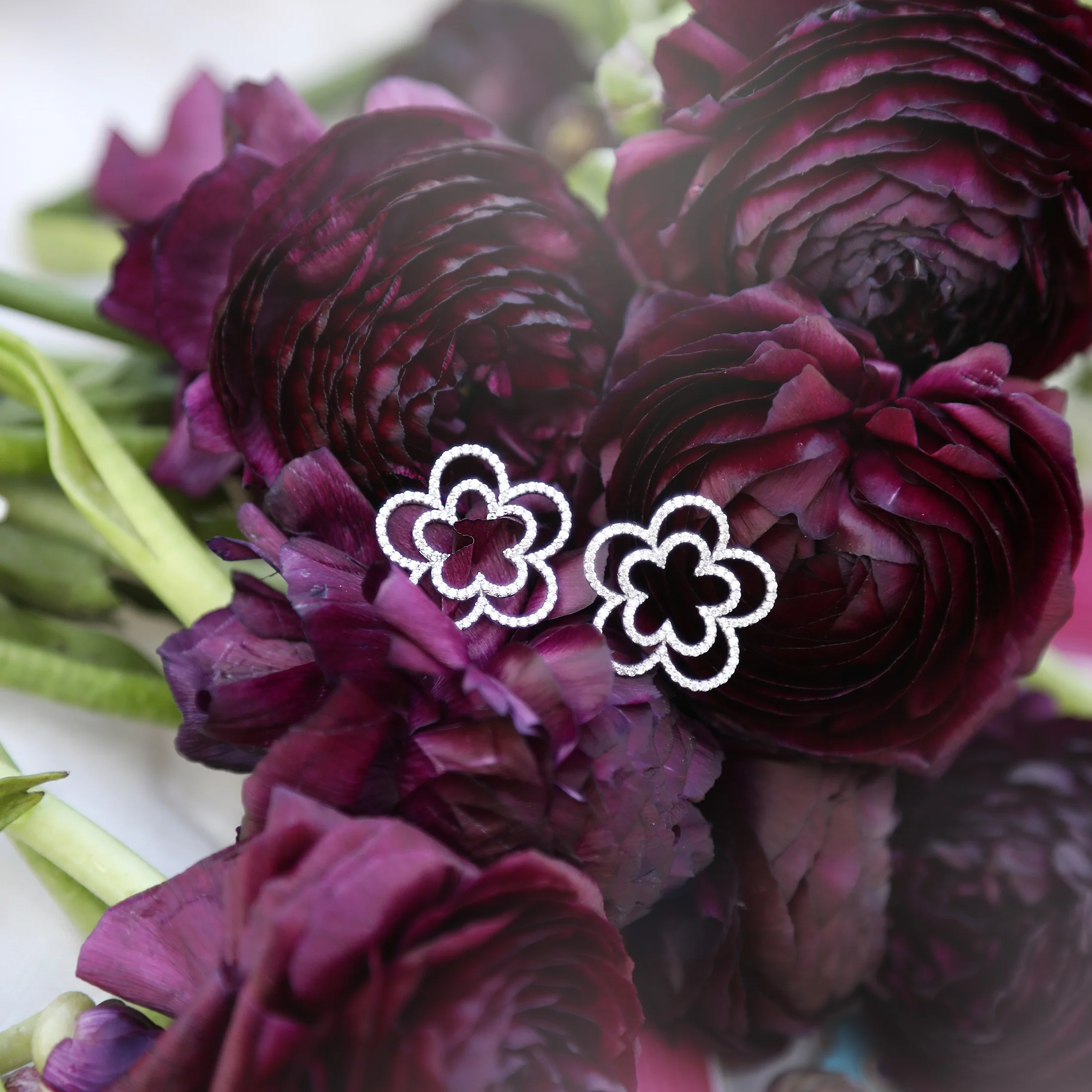 Diamond Bijou Studs - Image 3