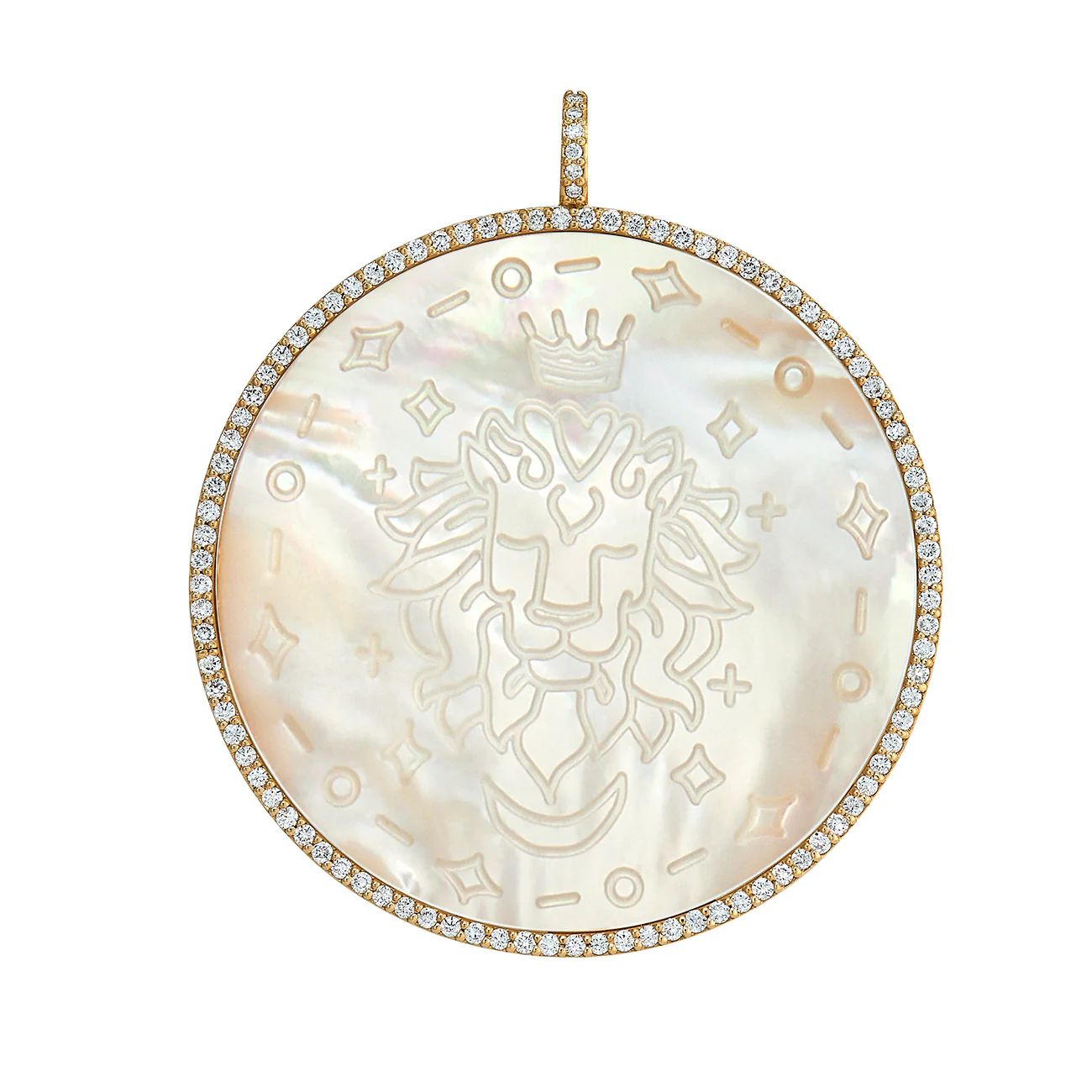 Diamond Celestial Zodiac Pendant