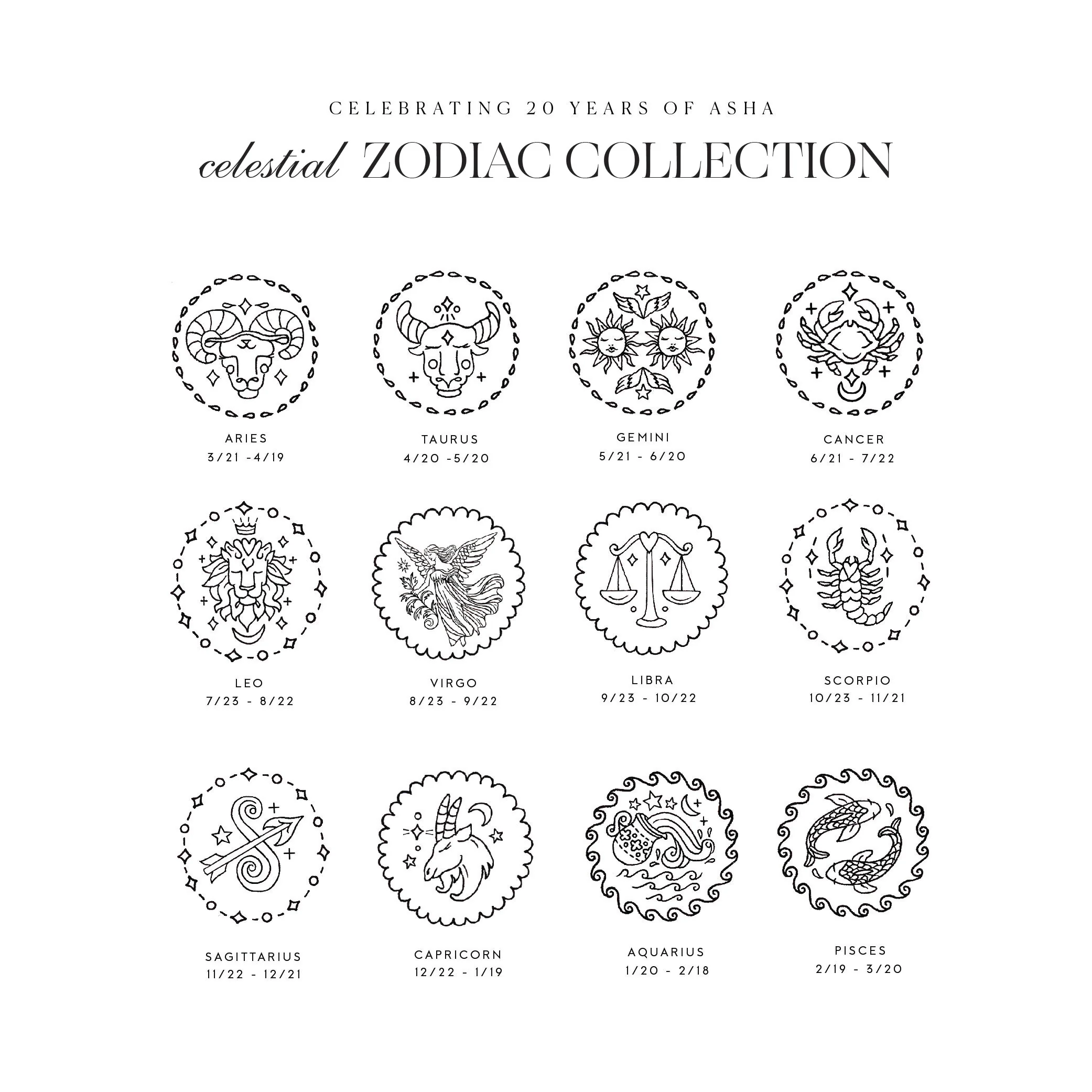Diamond Celestial Zodiac Pendant - Image 3