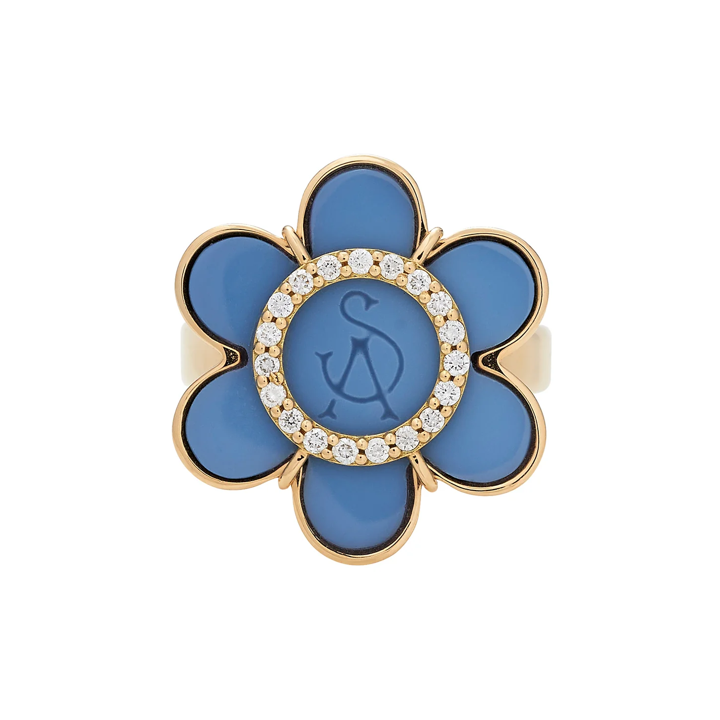 Diamond Daisy Bespoke Ring