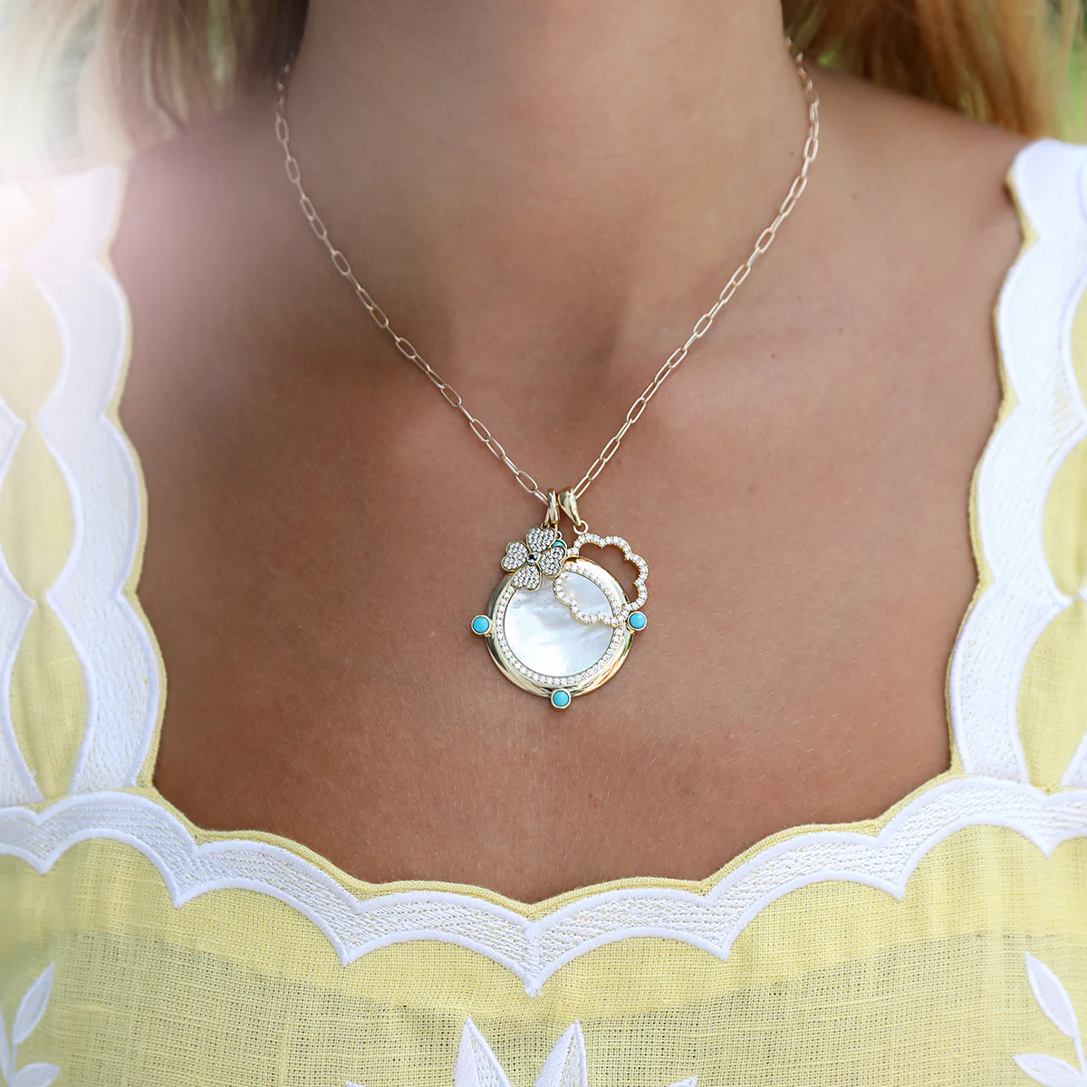 Diamond Luna Pendant - Image 2