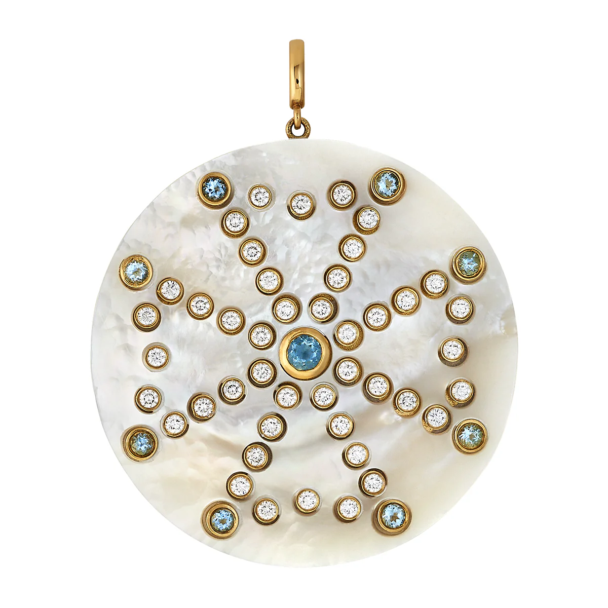 Diamond Maltese Pendant
