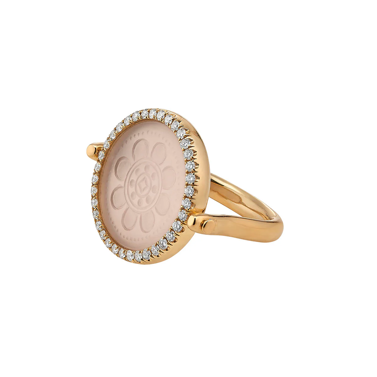 Diamond Mosaic Flip Ring - Image 5