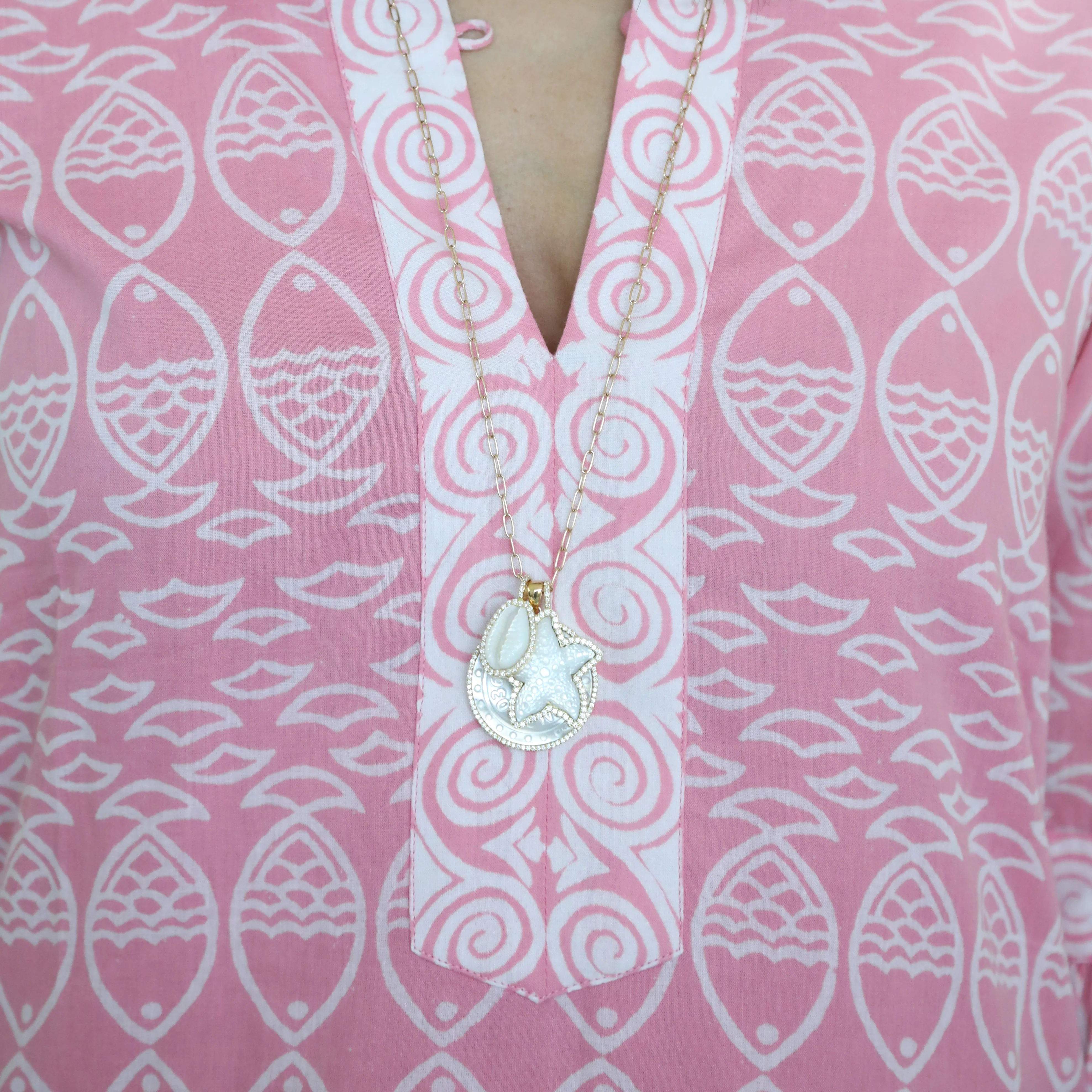 Diamond Puka Shell Charm - Image 4