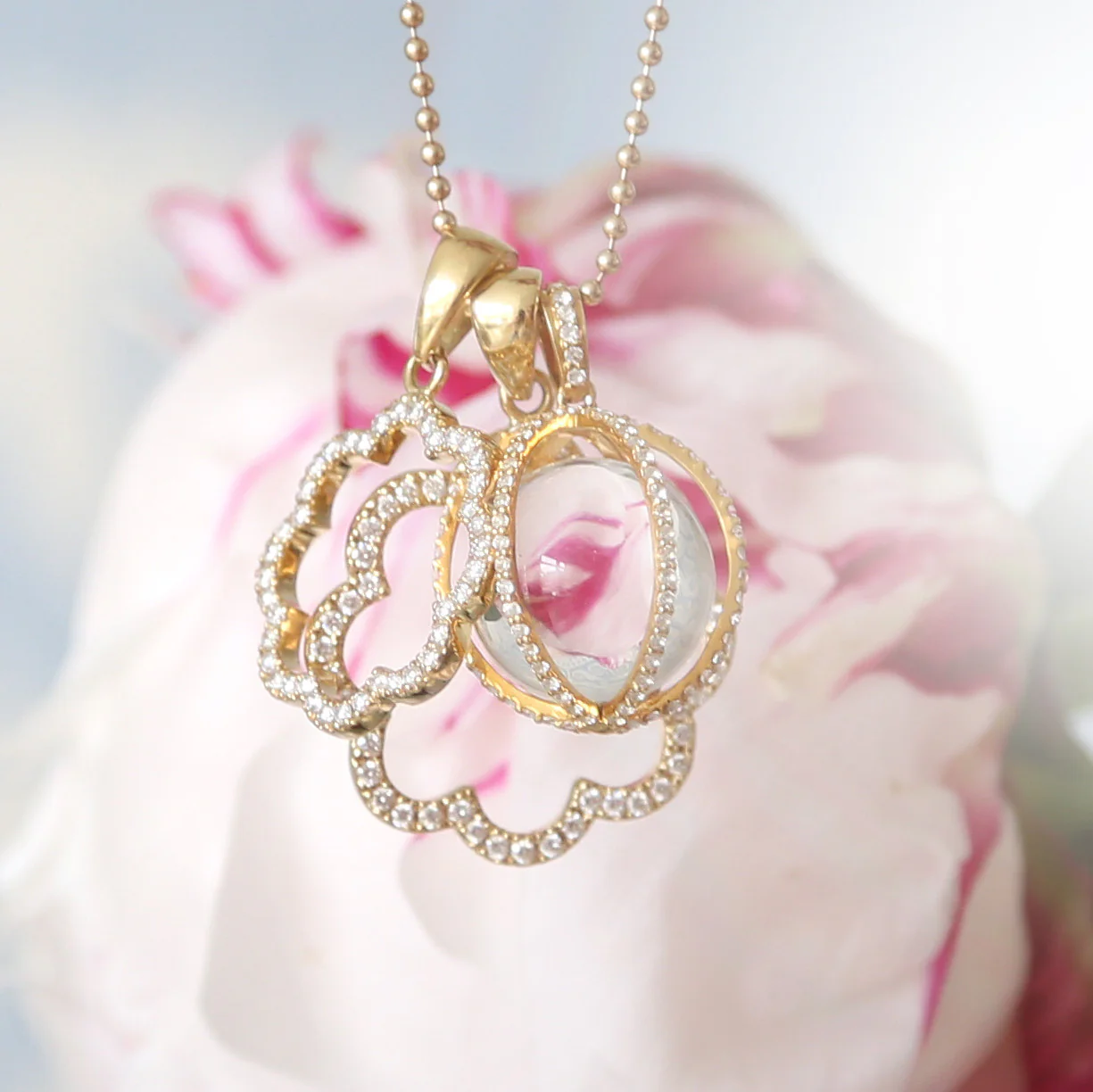 Diamond Scallop Charm - Image 4