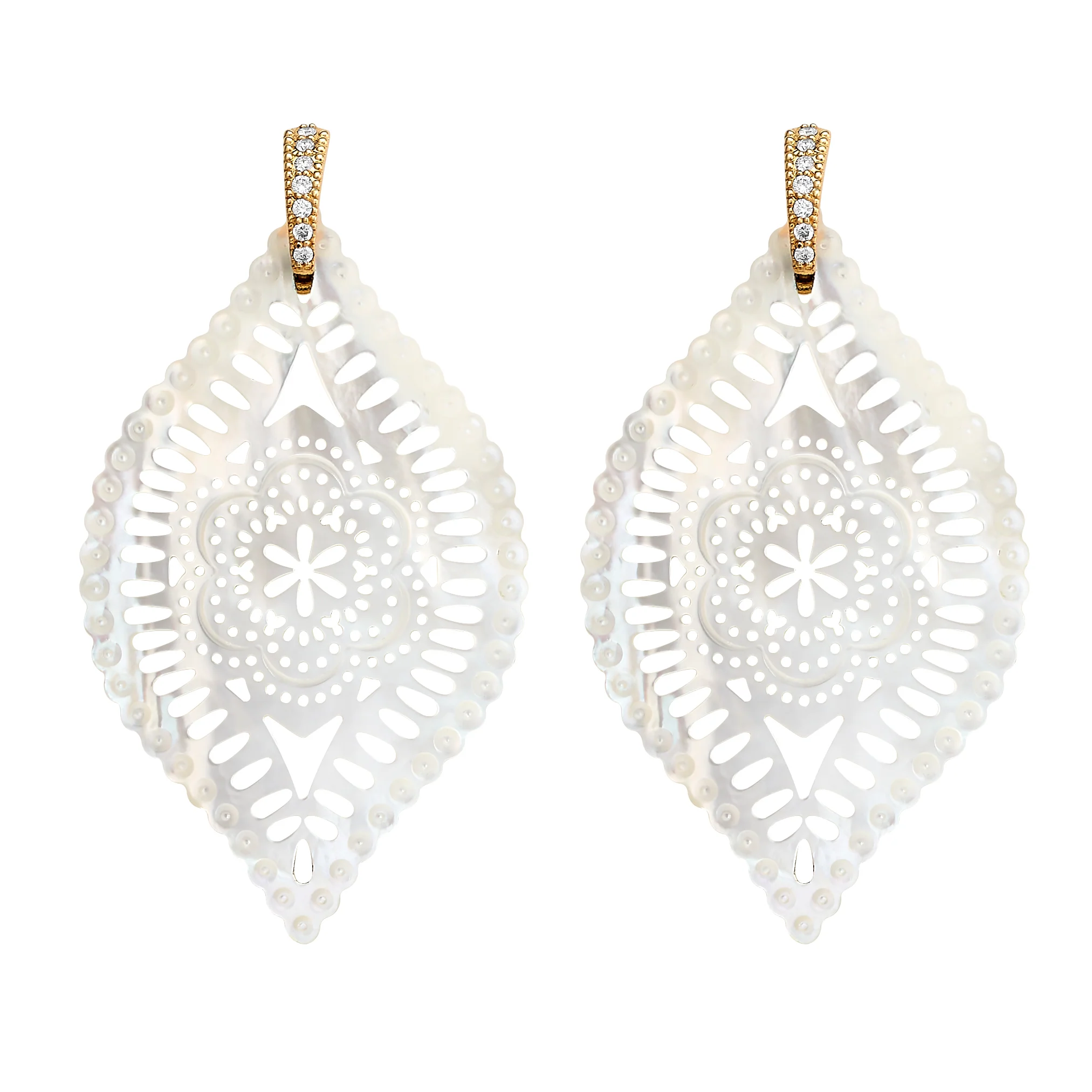 Diamond Tamarin Earrings