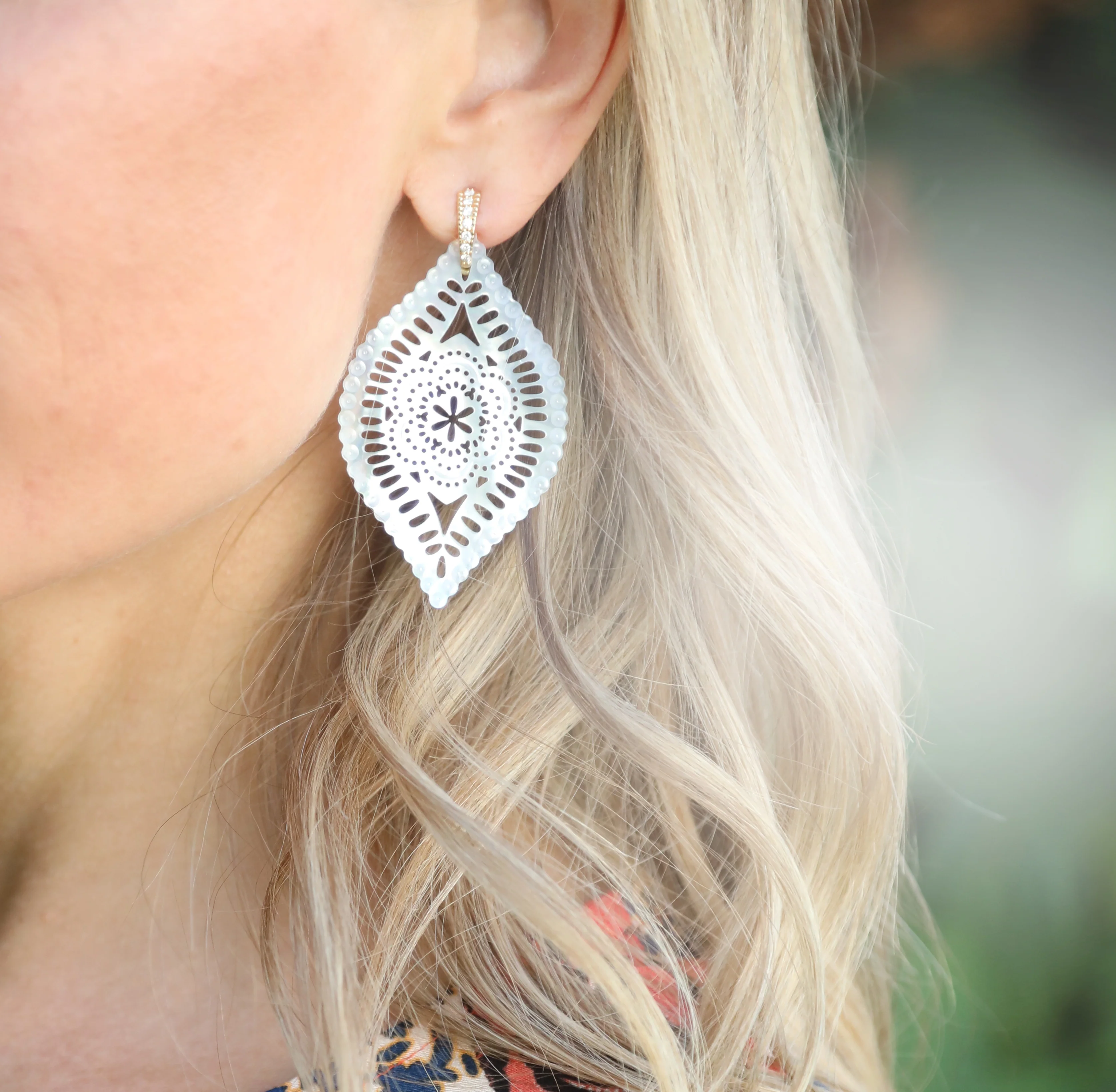 Diamond Tamarin Earrings - Image 8