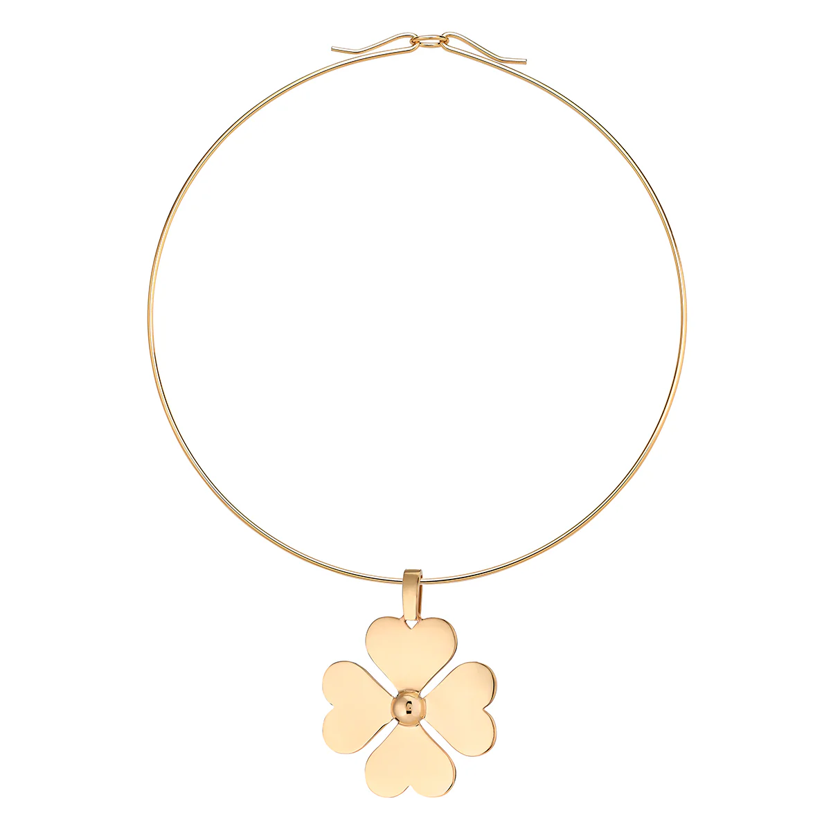 Gold Heart Clover - Image 5