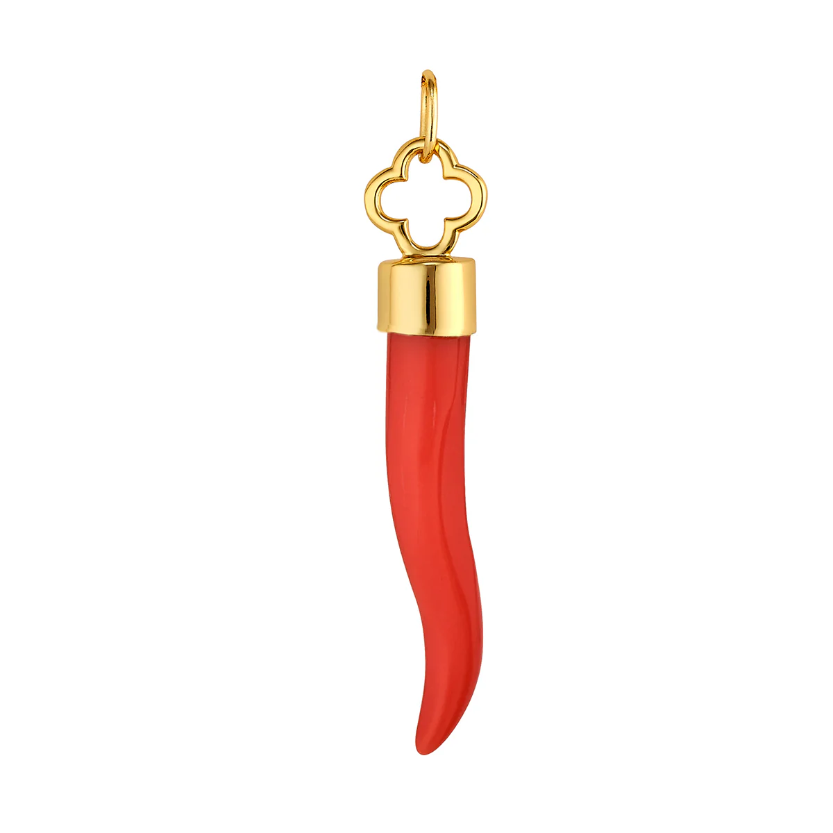 Horn Talisman - Coral