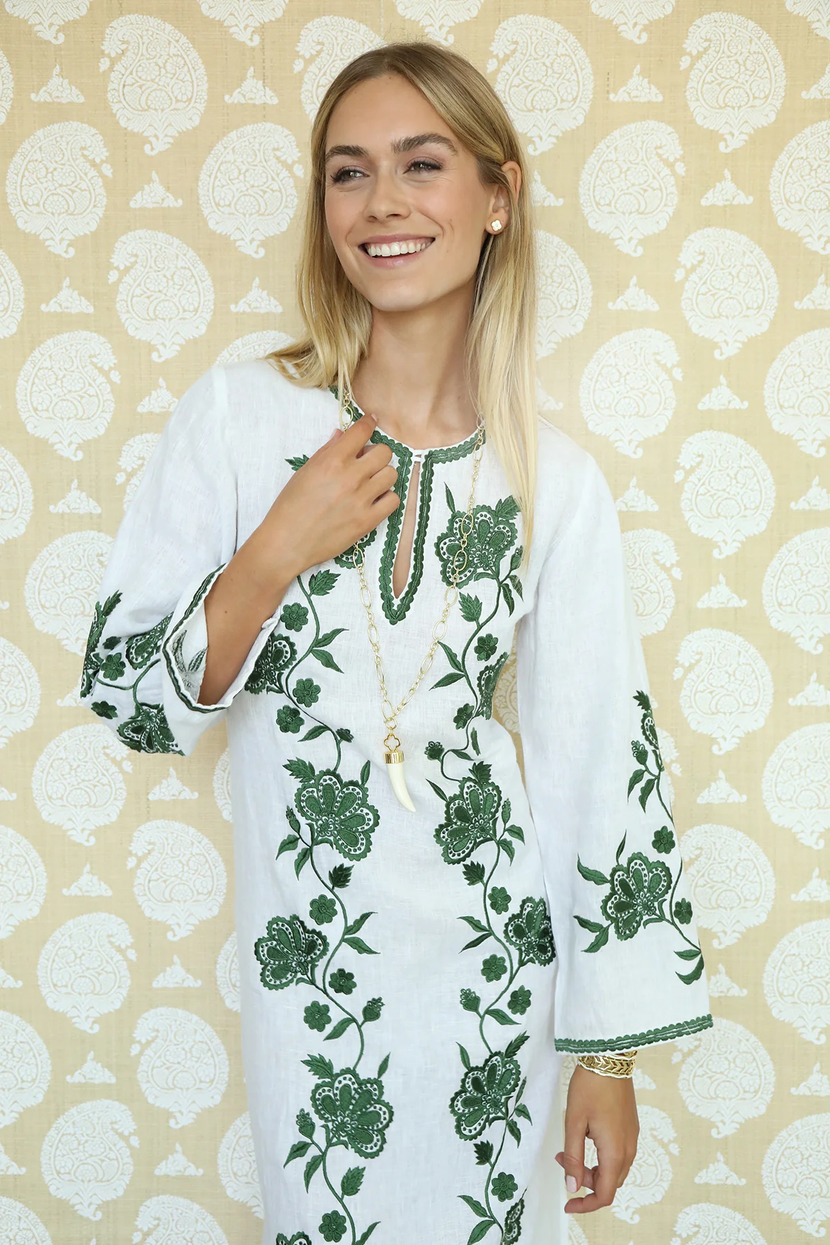Laurel Kasbah Trellis Kaftan - Image 2