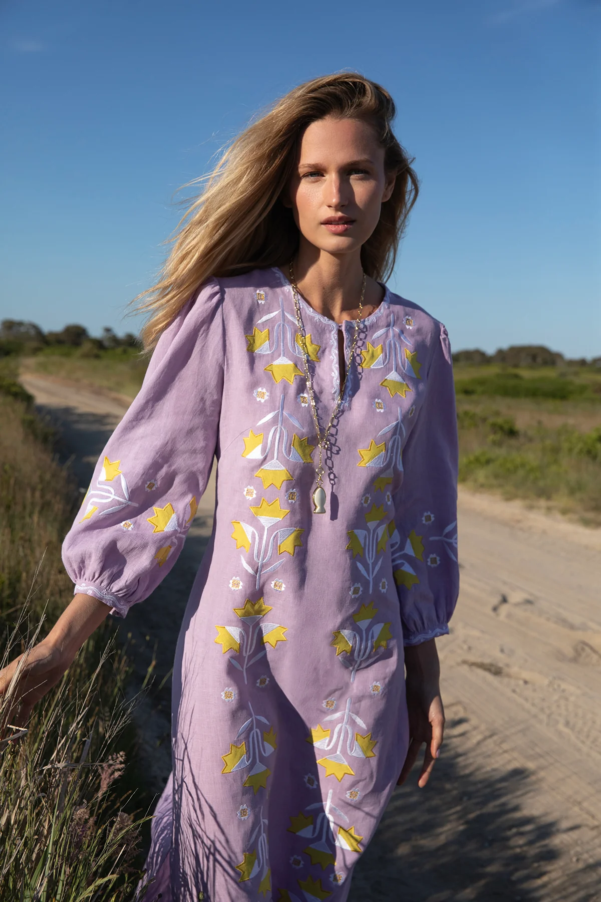 Lilac Tamsin Kaftan - Image 3