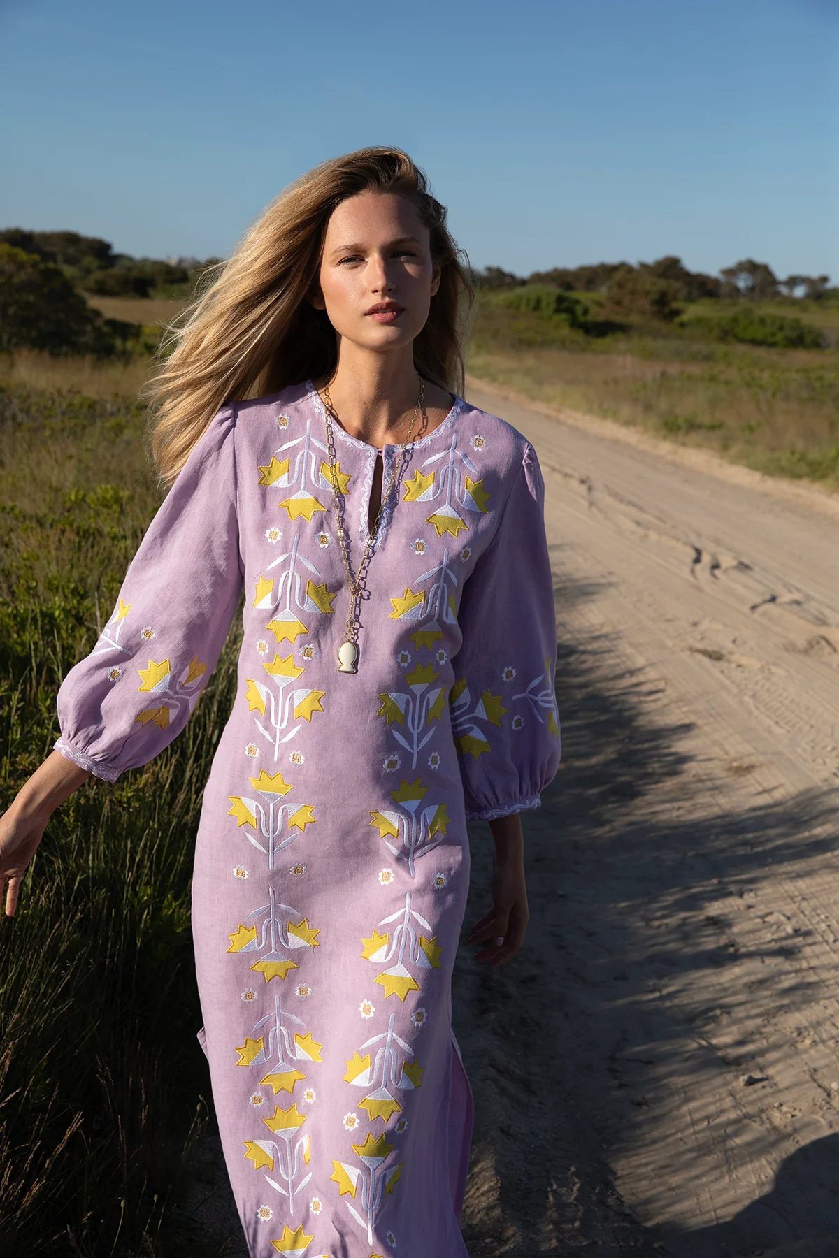 Lilac Tamsin Kaftan - Image 4
