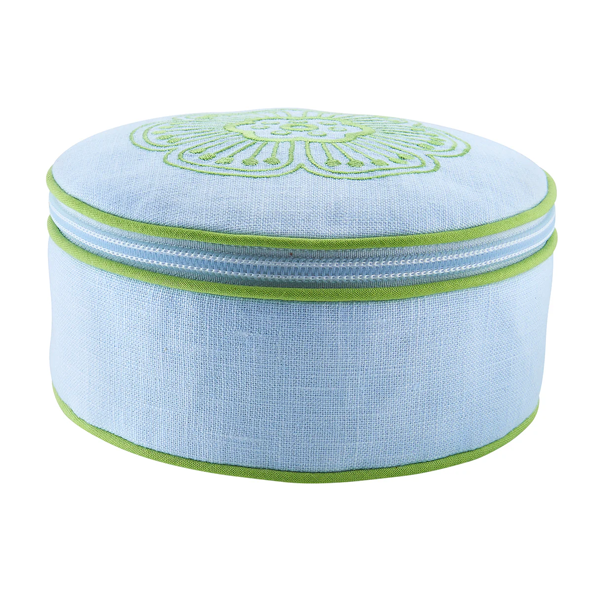 Marguerite Jewelry Pouch - Blue - Image 2