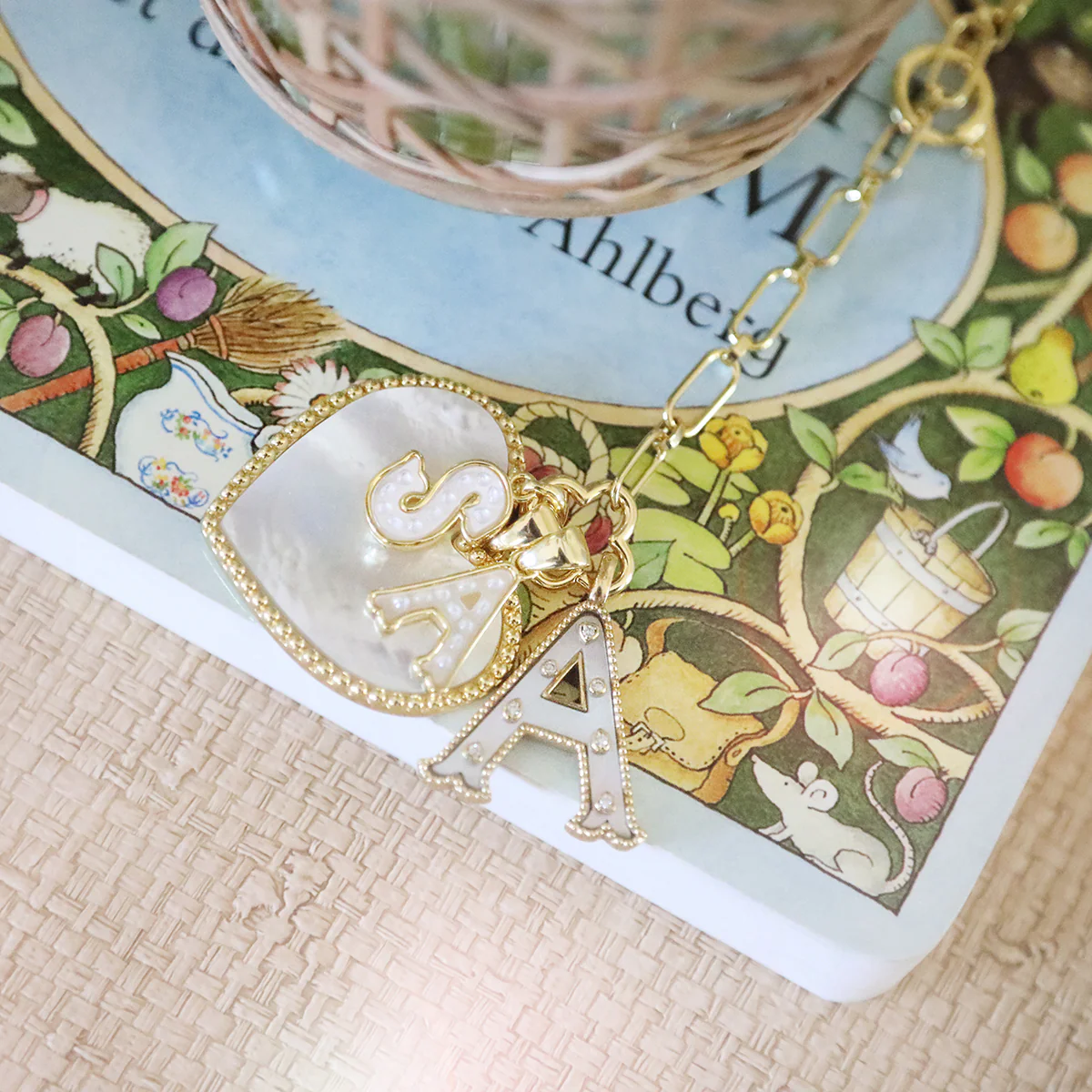 Mini Letter Charm - Image 3