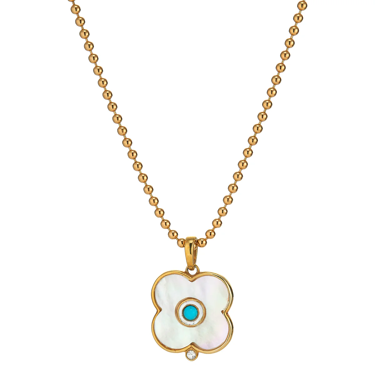 Mother of Pearl Evil Eye Charm - Image 7