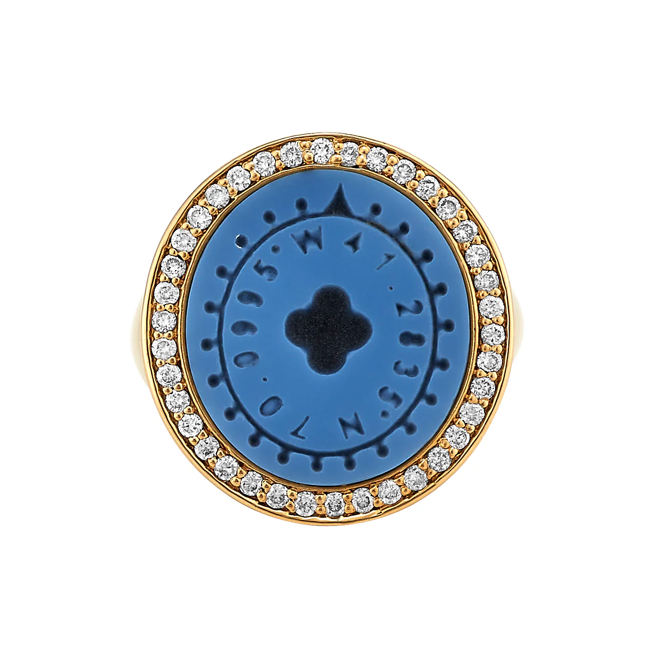 Diamond Coordinates Bespoke Ring - Image 2