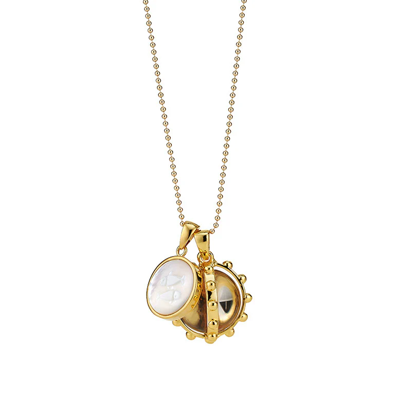 Oxford + Zodiac Charm