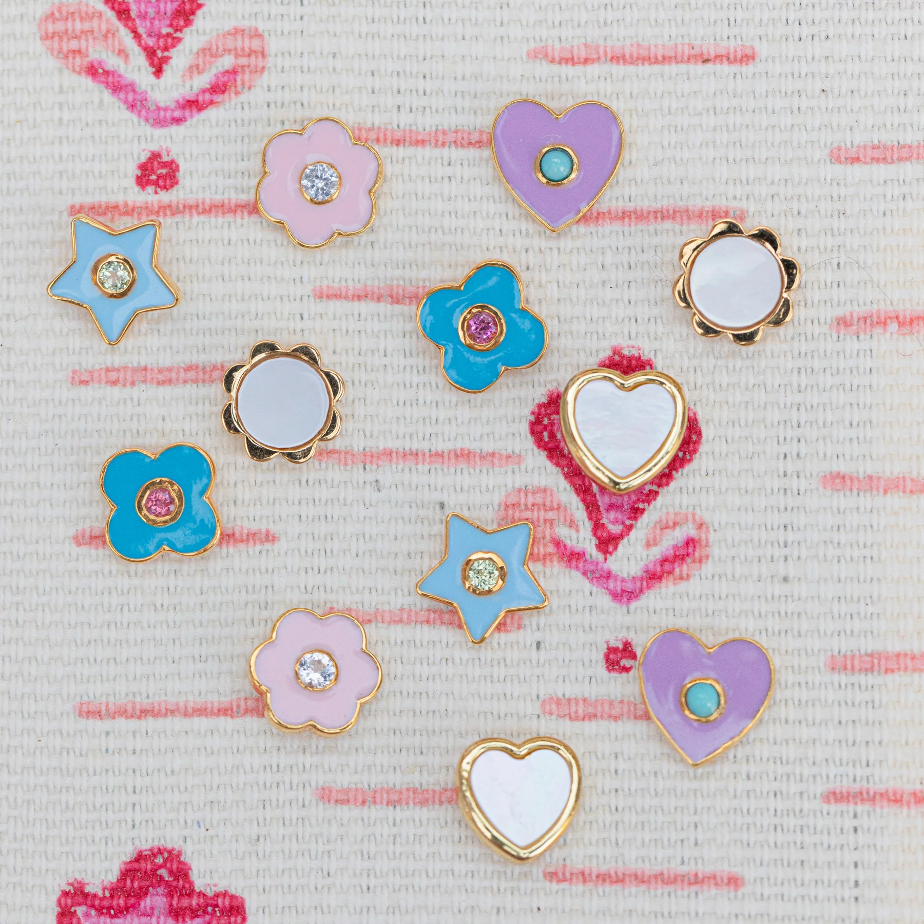 Petite Flower Stud - Image 3