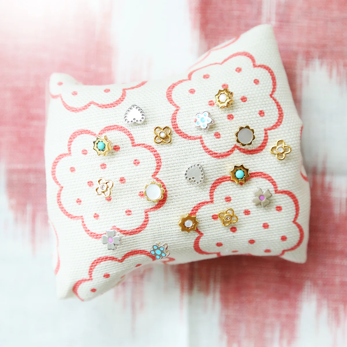 Petite Flower Stud - Image 6