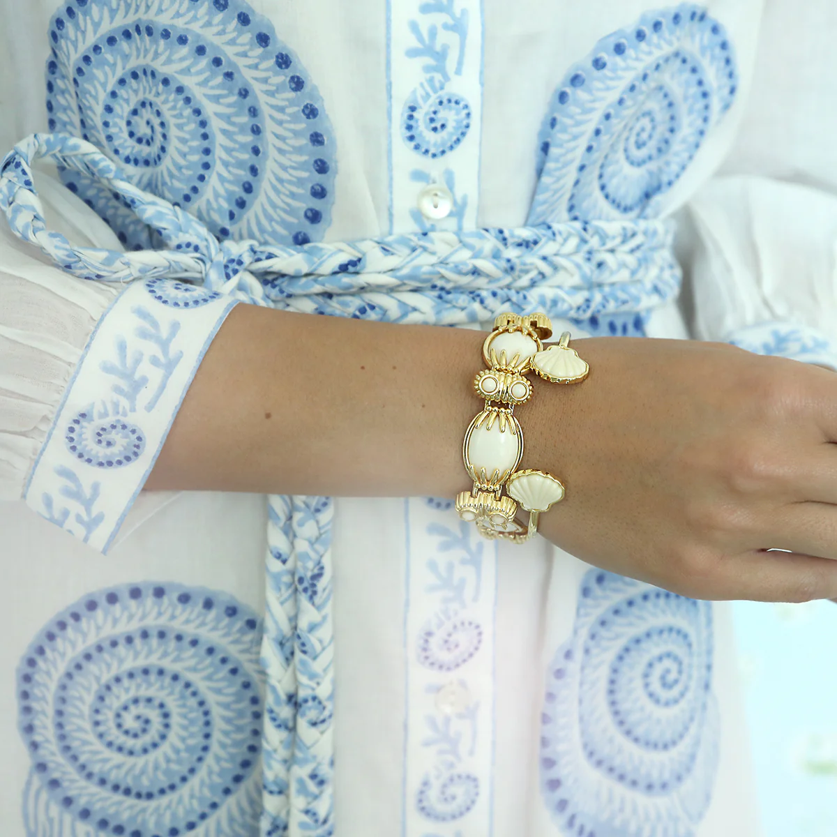 Sankaty Cuff Faux Ivory - Image 2