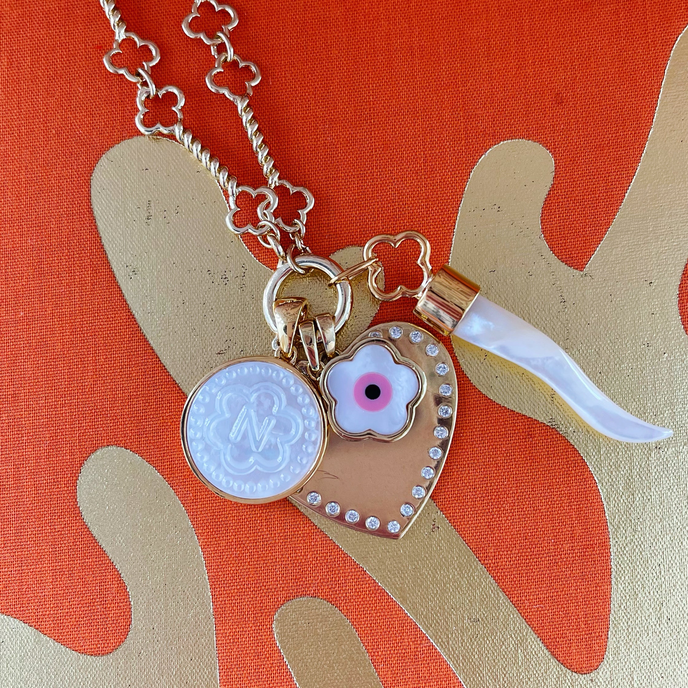 Crest Initial Charm - Image 5