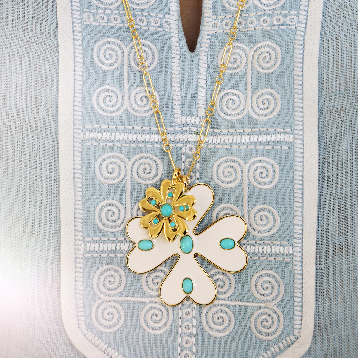 Talitha Pendant - TQ - Image 3
