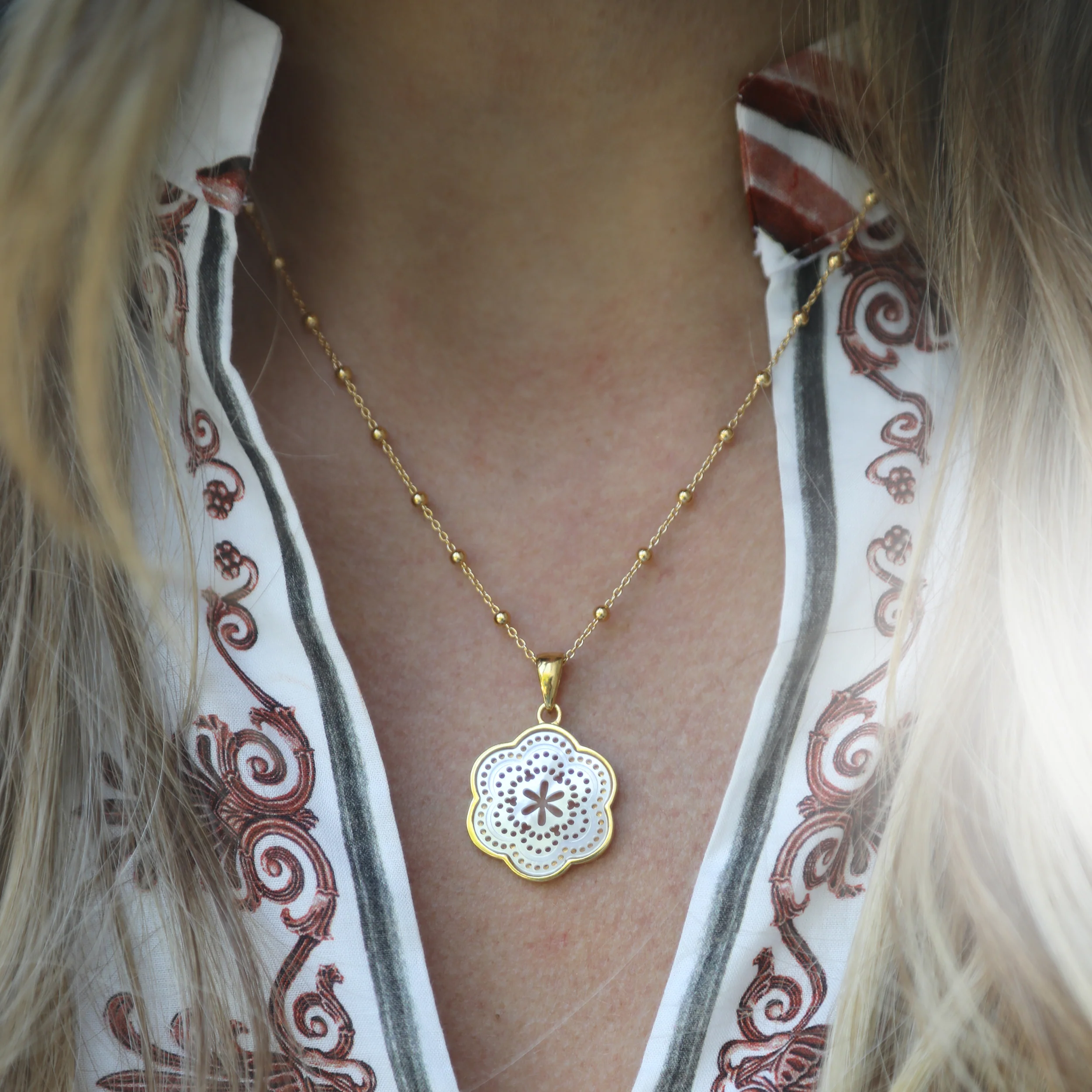 Tamarin Flower Charm - Image 3