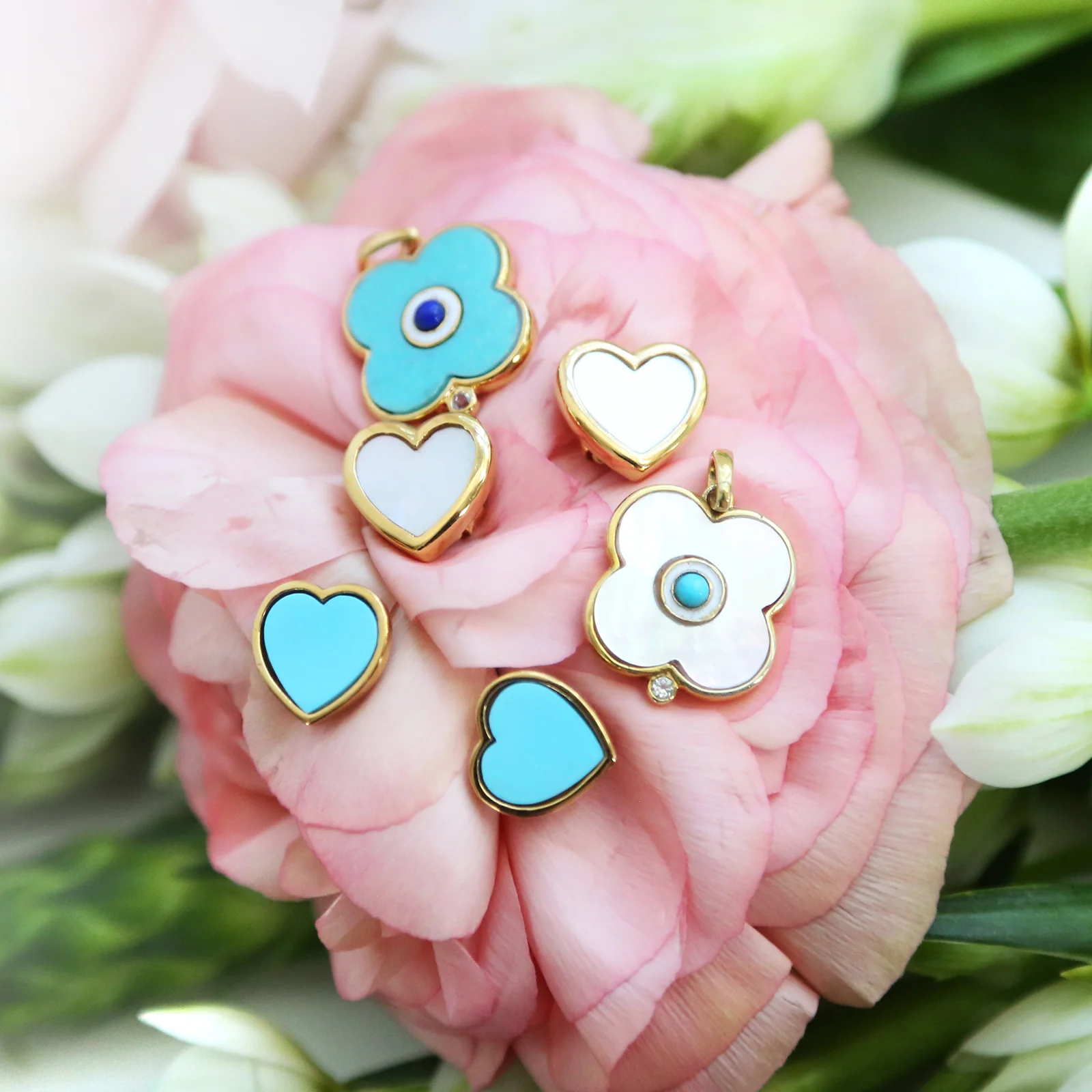 Turquoise Evil Eye Charm - Image 5